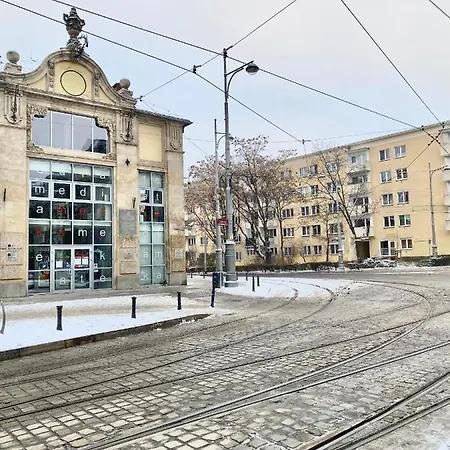 Apartament Good Morning Wroclaw 1 Pietro -Jarmark Swiateczny 100M-Netflix - Parking W Cenie Exterior photo